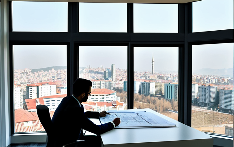 모바일 고객 여정 맵핑 전략 - **

A vibrant street scene in Istanbul's Beyoğlu district during the golden hour. A professional wom...
