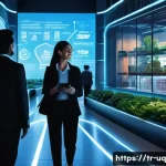 Home 13 고객 여정 맵핑의 비즈니스 이점 - **Prompt for Customer Empathy and Journey Perspective:**
"A diverse group of modern business pro...